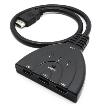 Mastersat HDMI Switch IN 3 OUT 1 Port ตัวแยก HDMI 3 ทาง พร้อมสาย HDMI Mastersat HDMI Switch IN 3 OUT 1 Port ตัวแยก HDMI 3 ทาง พร้อมสาย HDMI