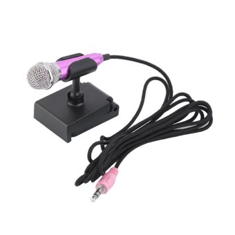 KH ไมโครโฟนจิ๋ว คาราโอเกะ (Mini Microphone Karaoke) สำหรับโทรศัพท์มือถือ, แท็บเล็ต, โน๊ตบุ๊ค (สีชมพู) KH ไมโครโฟนจิ๋ว คาราโอเกะ (Mini Microphone Karaoke) สำหรับโทรศัพท์มือถือ, แท็บเล็ต, โน๊ตบุ๊ค (สีชมพู)