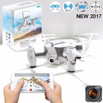 Drone มินิติดกล้องดูภาพผ่านมือถือ วาดเส้นทางการบินได้ WiFi FPV พร้อมระบบถ่ายทอดสดแบบ Realtime(มีระบบ ล็อกความสูง) Drone มินิติดกล้องดูภาพผ่านมือถือ วาดเส้นทางการบินได้ WiFi FPV พร้อมระบบถ่ายทอดสดแบบ Realtime(มีระบบ ล็อกความสูง)