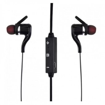 KS Bluetooth earphone หูฟังไร้สายแบบสอดหูสำหรับออกกำลังกาย พร้อมไมค์ ปรับเสียง รุ่น BT-30 (สีดำ) KS Bluetooth earphone หูฟังไร้สายแบบสอดหูสำหรับออกกำลังกาย พร้อมไมค์ ปรับเสียง รุ่น BT-30 (สีดำ)