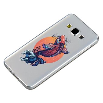 HugCase TPU เคส Samsung Galaxy A5 2015 เคสโทรศัพท์พิมพ์ลาย Koi 2 เนื้อบาง 0.3 mm HugCase TPU เคส Samsung Galaxy A5 2015 เคสโทรศัพท์พิมพ์ลาย Koi 2 เนื้อบาง 0.3 mm