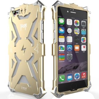 โทรศัพท์อลูมิเนียม Thor Series บินเคสโลหะสำหรับ Apple iPhone 5/5s Plus (ทอง) โทรศัพท์อลูมิเนียม Thor Series บินเคสโลหะสำหรับ Apple iPhone 5/5s Plus (ทอง)