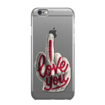 AFTERSHOCK TPU Case iPhone 6 Plus / 6s Plus (เคสใสพิมพ์ลาย I Love you) / Thin 0.33 mm AFTERSHOCK TPU Case iPhone 6 Plus / 6s Plus (เคสใสพิมพ์ลาย I Love you) / Thin 0.33 mm
