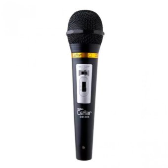 Ceflar Microphone ไมค์โครโฟน รุ่น CM-003 - (สีดำ) Ceflar Microphone ไมค์โครโฟน รุ่น CM-003 - (สีดำ)