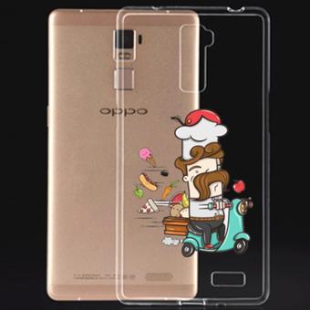 AFTERSHOCK TPU เคส Oppo R7 Plus เคสโทรศัพท์พิมพ์ลาย Chef เนื้อบาง 0.33 mm AFTERSHOCK TPU เคส Oppo R7 Plus เคสโทรศัพท์พิมพ์ลาย Chef เนื้อบาง 0.33 mm