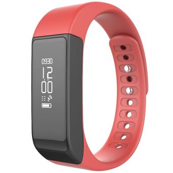 smile C นาฬิกาสุขภาพอัจฉริยะ ติดตามกิจกรรม Bluetooth Smart Wristband Watch รุ่น I5 Plus Activity Tracker (Red) smile C นาฬิกาสุขภาพอัจฉริยะ ติดตามกิจกรรม Bluetooth Smart Wristband Watch รุ่น I5 Plus Activity Tracker (Red)