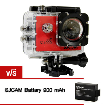 SJCAM SJ4000 Wi-Fi - Red ของแท้ (แถมฟรี Battery) SJCAM SJ4000 Wi-Fi - Red ของแท้ (แถมฟรี Battery)