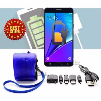 Elit ที่ชาร์จแบตเตอรี่ แบบมือหมุน สำหรับมือถือ และอุปกรณ์ต่างๆ Hand Dynamo USB Charger (Blue) Elit ที่ชาร์จแบตเตอรี่ แบบมือหมุน สำหรับมือถือ และอุปกรณ์ต่างๆ Hand Dynamo USB Charger (Blue)