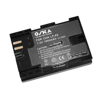 Oska แบตกล้อง Canon LP-E6 (Black) Oska แบตกล้อง Canon LP-E6 (Black)