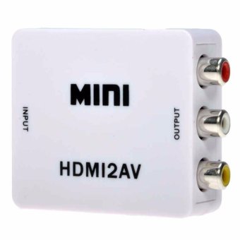 HDMI To AV Video Converter Full HD (สีขาว) HDMI To AV Video Converter Full HD (สีขาว)