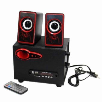 Music D.J. SP-21 ตู้ลำโพงบลูทูธ Bluetooth Speaker 2.1 CH รองรับ AUX/BT 8W+3W x 2 Music D.J. SP-21 ตู้ลำโพงบลูทูธ Bluetooth Speaker 2.1 CH รองรับ AUX/BT 8W+3W x 2