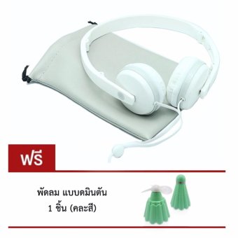 DT หูฟังมาการอง แบบครอบหู SIBYL MACARONS EARPHONE รุ่น X-18 แถมฟรี พัดลม รุ่นแบดมินตัน DT หูฟังมาการอง แบบครอบหู SIBYL MACARONS EARPHONE รุ่น X-18 แถมฟรี พัดลม รุ่นแบดมินตัน