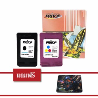 Pritop HP ink Cartridge 901BK-XL/901CO-XL ใช้กับปริ้นเตอร์ HP Office Jet J4580/J4580AiO/J4640/J4640AiO/J4680/J4680AiO แถมแผ่นรองเมาส์ 1 แผ่น Pritop HP ink Cartridge 901BK-XL/901CO-XL ใช้กับปริ้นเตอร์ HP Office Jet J4580/J4580AiO/J4640/J4640AiO/J4680/J4680AiO แถมแผ่นรองเมาส์ 1 แผ่น