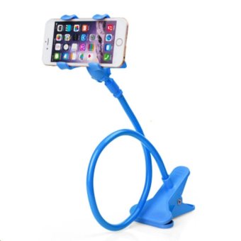 Phone Holder ขาจับมือถือ ที่หนีบสมาร์โฟน แท่นวางไอโฟน แบบหนีบ ฟ้า Phone Holder ขาจับมือถือ ที่หนีบสมาร์โฟน แท่นวางไอโฟน แบบหนีบ ฟ้า
