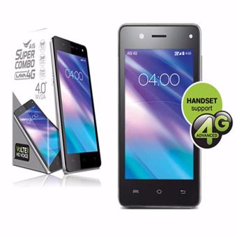 AIS LAVA 4G VoLTE 4.0 4GB(iris 560) (Black) ฟรีเคส+ฟิล์ม มูลค่า 299 บาท AIS LAVA 4G VoLTE 4.0 4GB(iris 560) (Black) ฟรีเคส+ฟิล์ม มูลค่า 299 บาท