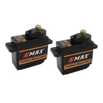 Emax Servo เซอร์โวเฟืองเหล็ก ES08MA (แพ็ค 2 ชิ้น) Emax Servo เซอร์โวเฟืองเหล็ก ES08MA (แพ็ค 2 ชิ้น)