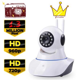 Dual antenna 720Pกล้องวงจรปิด IP Camera PNP Support 128GB รุ่น keye2 – สีขาว Dual antenna 720Pกล้องวงจรปิด IP Camera PNP Support 128GB รุ่น keye2 – สีขาว