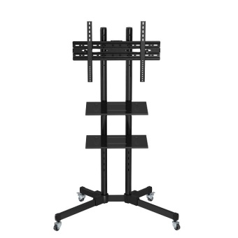 Mastersat TV Stand ขาตั้งทีวี ขนาด 32''-65'' โชว์สินค้า เคลื่อนที่ได้ แบบมี 2 ถาด รุ่น STV002 Mastersat TV Stand ขาตั้งทีวี ขนาด 32''-65'' โชว์สินค้า เคลื่อนที่ได้ แบบมี 2 ถาด รุ่น STV002