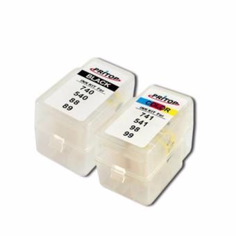 PRITOP Canon inkjet E500/E510/E600 ใช้ตลับหมึกอิงค์แบบเปลี่ยนสำลี รุ่น PG-88/CL-98 Pritop PRITOP Canon inkjet E500/E510/E600 ใช้ตลับหมึกอิงค์แบบเปลี่ยนสำลี รุ่น PG-88/CL-98 Pritop