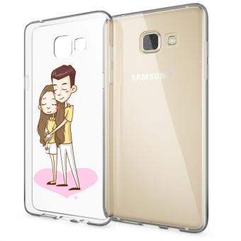 HugCase TPU เคส Samsung Galaxy A9 Proเคสโทรศัพท์พิมพ์ลาย HUG เนื้อบาง 0.3 mm HugCase TPU เคส Samsung Galaxy A9 Proเคสโทรศัพท์พิมพ์ลาย HUG เนื้อบาง 0.3 mm