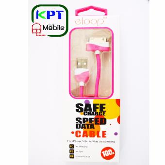 Eloopสายชาร์จเหมาะสำหรับ ไอโฟน Eloop สายกลม iPhone 4/4S Eloopสายชาร์จเหมาะสำหรับ ไอโฟน Eloop สายกลม iPhone 4/4S