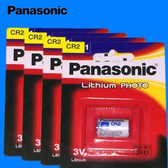 Panasonic ถ่านกล้องถ่ายรูป CR2 Lithium 3V - สีขาว (4 ก้อน) Panasonic ถ่านกล้องถ่ายรูป CR2 Lithium 3V - สีขาว (4 ก้อน)