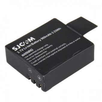 SJCAM 3.7V Li-ion Battery ความจุ 900mAh 3.3Wh รุ่น SJ-4000,5000,5000Plus (สีดำ) SJCAM 3.7V Li-ion Battery ความจุ 900mAh 3.3Wh รุ่น SJ-4000,5000,5000Plus (สีดำ)