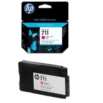 HP 711 29-ml Magenta Ink Cartridge (สีม่วงแดง) HP 711 29-ml Magenta Ink Cartridge (สีม่วงแดง)