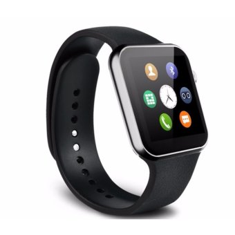 ATM Smart Watch นาฬิกาบลูทูธมีกล้อง ใส่ซิมได้ รุ่น A8 (สีดำ) ATM Smart Watch นาฬิกาบลูทูธมีกล้อง ใส่ซิมได้ รุ่น A8 (สีดำ)