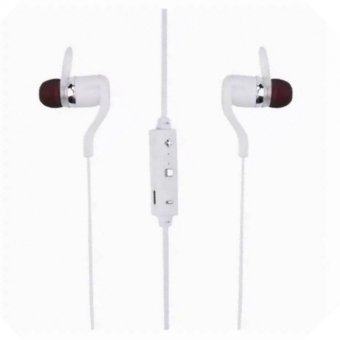 KS Bluetooth earphone หูฟังไร้สายแบบสอดหูสำหรับออกกำลังกาย พร้อมไมค์ ปรับเสียง รุ่น BT-30 - สีขาว KS Bluetooth earphone หูฟังไร้สายแบบสอดหูสำหรับออกกำลังกาย พร้อมไมค์ ปรับเสียง รุ่น BT-30 - สีขาว