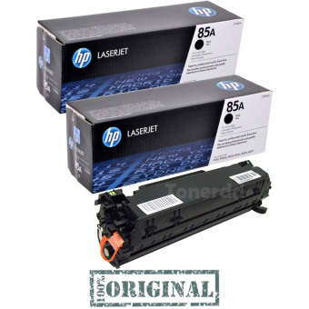HP 85A (CE285AD) แพ็คคู่ สีดำ - หมึกแท้ รับประกันศูนย์ HP 85A (CE285AD) แพ็คคู่ สีดำ - หมึกแท้ รับประกันศูนย์