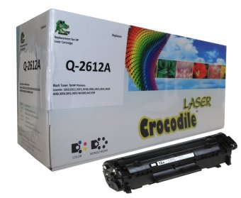 HP Crocodile ตลับหมึกเลเซอร์ Toner 12A (Q2612A) (Black) HP Crocodile ตลับหมึกเลเซอร์ Toner 12A (Q2612A) (Black)