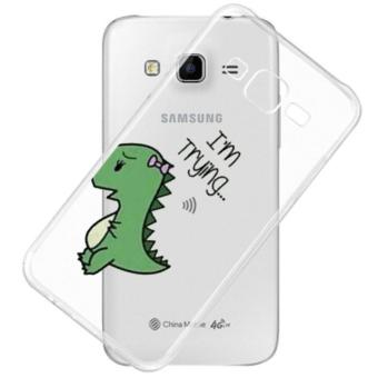 AFTERSHOCK TPU Case Samsung Galaxy J2 2016 (เคสใสพิมพ์ลาย I'm trying) / Thin 0.33 mm AFTERSHOCK TPU Case Samsung Galaxy J2 2016 (เคสใสพิมพ์ลาย I'm trying) / Thin 0.33 mm