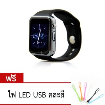 ATM กล้องนาฬิกาบูลทูธ ใส่ซิมได้ Bluetooth Smart Watch SIM Card Camera รุ่น A1 (สีดำ) ฟรี USB LED คละสี ATM กล้องนาฬิกาบูลทูธ ใส่ซิมได้ Bluetooth Smart Watch SIM Card Camera รุ่น A1 (สีดำ) ฟรี USB LED คละสี