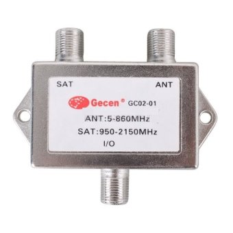 Mastersat MIXER SAT/ANT ตัวรวมสัญญาณ ดาวเทียม และ เสาอากาศ มาในเส้นเดียวกัน แพ็คคู่ 2 อัน Mastersat MIXER SAT/ANT ตัวรวมสัญญาณ ดาวเทียม และ เสาอากาศ มาในเส้นเดียวกัน แพ็คคู่ 2 อัน