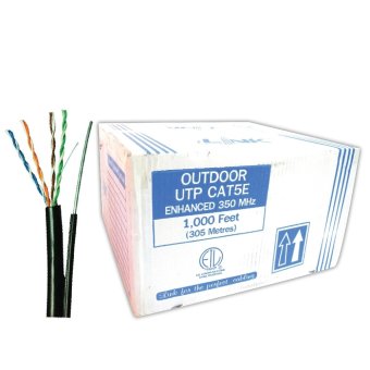 LINK สายแลน CAT 5E ยาว 305เมตร (ภายนอกอาคาร) มีสลิง LINK สายแลน CAT 5E ยาว 305เมตร (ภายนอกอาคาร) มีสลิง