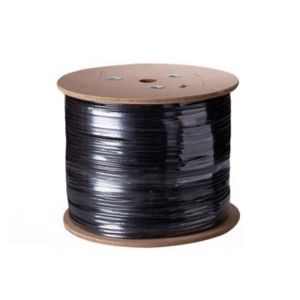 Mastersat สาย RG6 พร้อมสายไฟ สำหรับกล้องวงจรปิด CCTV Cable for AHD Analog ยาว 305 เมตร (สีดำ) Mastersat สาย RG6 พร้อมสายไฟ สำหรับกล้องวงจรปิด CCTV Cable for AHD Analog ยาว 305 เมตร (สีดำ)