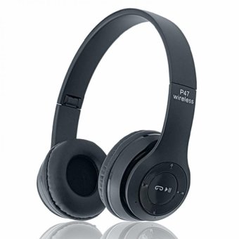 DT หูฟังบลูทูธแบบครอบหู รุ่น P47 Wireless (สีดำ) DT หูฟังบลูทูธแบบครอบหู รุ่น P47 Wireless (สีดำ)