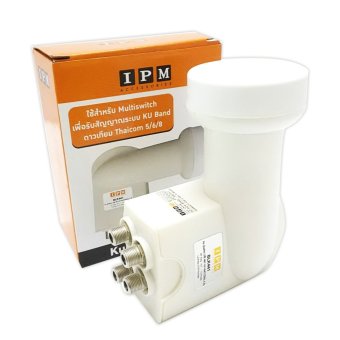 IPM LNB-KU Band Quattro 4ขั้ว แยก Ver-Hor 0/22KHz รุ่น BLK 441 IPM LNB-KU Band Quattro 4ขั้ว แยก Ver-Hor 0/22KHz รุ่น BLK 441