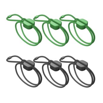Bluelounge Pixi Medium สายรัดอเนกประสงค์ขนาดกลาง (Green/Black) Bluelounge Pixi Medium สายรัดอเนกประสงค์ขนาดกลาง (Green/Black)