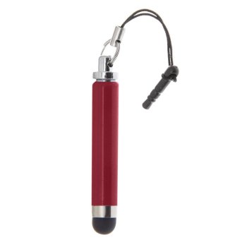 ปากกา Stylus Pen ขนาดกะทัดรัด สามารถปรับความยาวได้ พร้อมสายห้อย สำหรับ Smartphones และ Tablets สีแดง ปากกา Stylus Pen ขนาดกะทัดรัด สามารถปรับความยาวได้ พร้อมสายห้อย สำหรับ Smartphones และ Tablets สีแดง