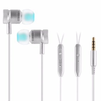 MEGA HD Stereo Hi-Fi Earphone with Microphone & Volume Remote หูฟังสเตอริโอ หูฟังพร้อมรีโมทและไมโครโฟน เสียงดี เบสแน่น จุกนิ่มใส่สบาย รุ่น MG0049 (Silver) MEGA HD Stereo Hi-Fi Earphone with Microphone & Volume Remote หูฟังสเตอริโอ หูฟังพร้อมรีโมทและไมโครโฟน เสียงดี เบสแน่น จุกนิ่มใส่สบาย รุ่น MG0049 (Silver)
