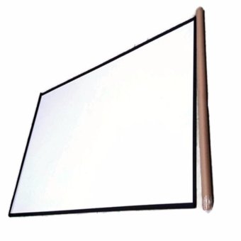 จอโปรเจคเตอร์ 100 นิ้ว 16:9 WIDE SCREEN (White) เนื้อผ้า Matt White จอโปรเจคเตอร์ 100 นิ้ว 16:9 WIDE SCREEN (White) เนื้อผ้า Matt White