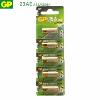 GP Battery ถ่าน Alkaline Battery 12V. รุ่น GP23AE / A23S / A23L / L1028 (1 แพ็ค 5 ก้อน) GP Battery ถ่าน Alkaline Battery 12V. รุ่น GP23AE / A23S / A23L / L1028 (1 แพ็ค 5 ก้อน)