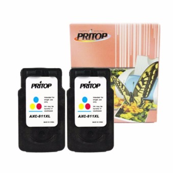 Canon ink Cartridge 811/CL 811/CL 811XL/CL-811XL /*2 pack ใช้กับปริ้นเตอร์ Canon Inkjet MP237/IP2770/MX347/MX357/MX328/MP287/MP497/MP366/MX416/MX426/MP245/MP486/MX338/MP496/MP258 Pritop Canon ink Cartridge 811/CL 811/CL 811XL/CL-811XL /*2 pack ใช้กับปริ้นเตอร์ Canon Inkjet MP237/IP2770/MX347/MX357/MX328/MP287/MP497/MP366/MX416/MX426/MP245/MP486/MX338/MP496/MP258 Pritop