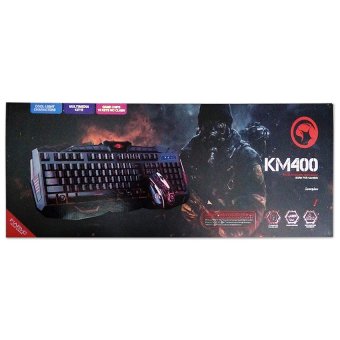 Marvo ชุด keyboard คีย์บอร์ด + mouse เมาส์ ไฟ 3 สี รุ่น KM400 (สีดำ) Marvo ชุด keyboard คีย์บอร์ด + mouse เมาส์ ไฟ 3 สี รุ่น KM400 (สีดำ)
