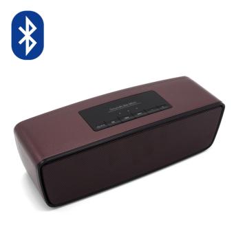 STAR-IT Bluetooth Speaker S2025 ลำโพงบลูทูธ Mini Bluetooth Speaker งานสวยเนียบเสียงดี (สีน้ำตาล) STAR-IT Bluetooth Speaker S2025 ลำโพงบลูทูธ Mini Bluetooth Speaker งานสวยเนียบเสียงดี (สีน้ำตาล)