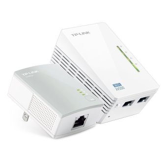 TP-LINK TL-WPA4220KIT 300Mbps AV500 WiFi Powerline Extender Starter Kit (สีขาว) TP-LINK TL-WPA4220KIT 300Mbps AV500 WiFi Powerline Extender Starter Kit (สีขาว)