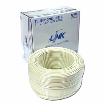 Link สายโทรศัพท์ พร้อมเข้าหัว สายยาว 30 m. รุ่น 4Core Link สายโทรศัพท์ พร้อมเข้าหัว สายยาว 30 m. รุ่น 4Core