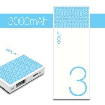 GOLF Hive3 แบตเตอรี่สำรอง 3000mAh (รับประกัน 6 เดือน) GOLF Hive3 แบตเตอรี่สำรอง 3000mAh (รับประกัน 6 เดือน)